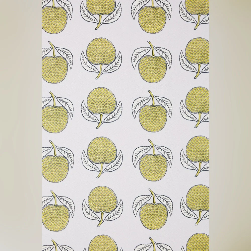 1.75 Rolls of SUNO for Anthropologie Designer Lemon Wallpaper- Retail $199/each